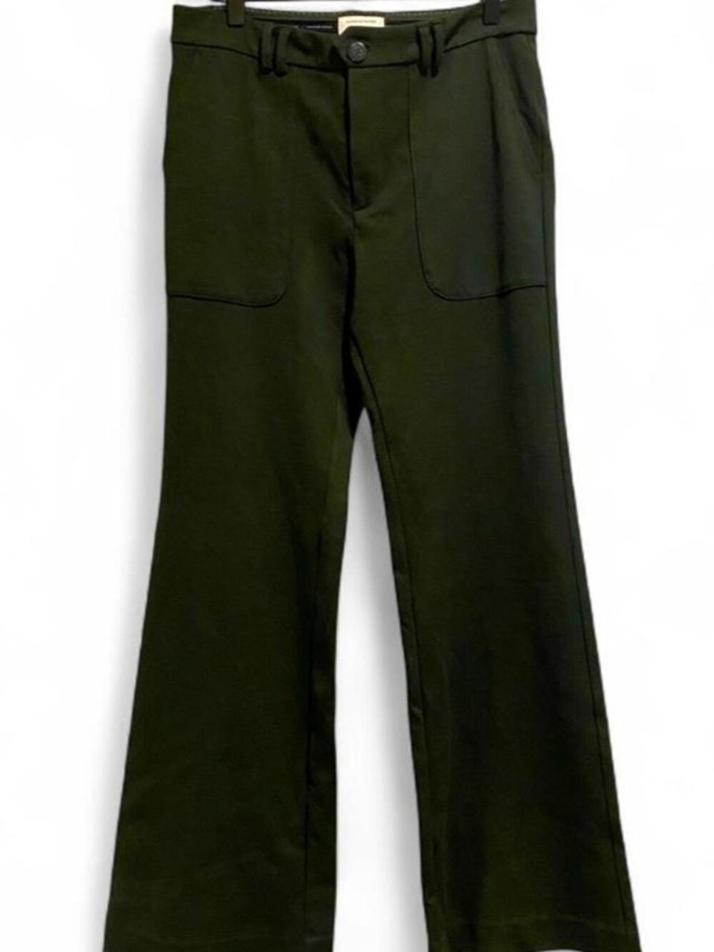 Anthropologie The Essential Trouser in Dark Forest Green Size 8